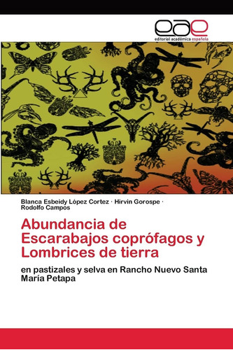 Libro Abundancia De Escarabajos Coprófagos Y Lombrices  Lcm3