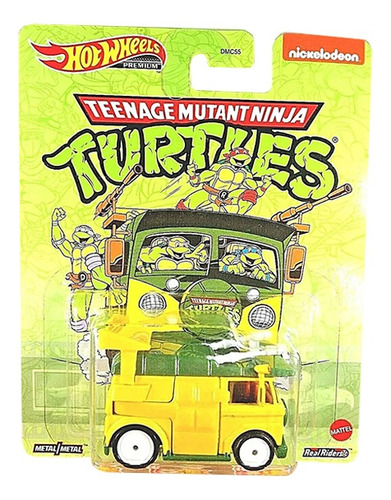 Hotwheels Premium Tmnt Party Wagon