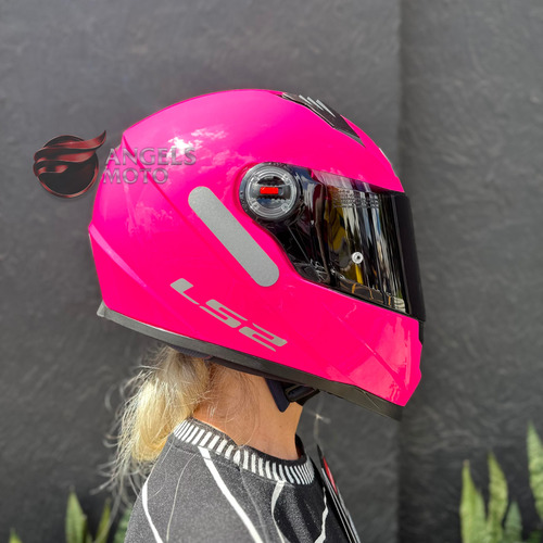 Capacete Feminino Ls2 Ff358 Monocolor Pink
