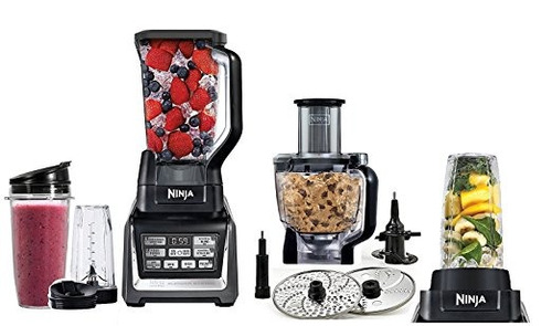 Mega 1500 Nutri System Ninja Watts Cocina, Mezcla Y Procesam