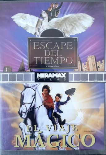 Escape Del Tiempo. El Viaje Mágico.  2 Películas En Dvd.