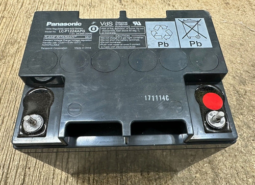 Bateria Selada 12v 24a Lc-p1224apg Panasonic
