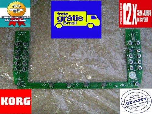 Placa Microchaves Do Display Teclado Korg Pa50 Pa50sd