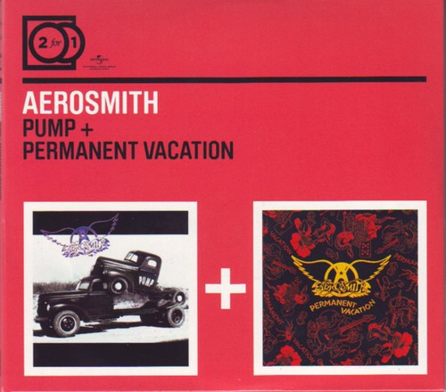 Aerosmith Pump + Permanent Vacation 2 Cd Sellado