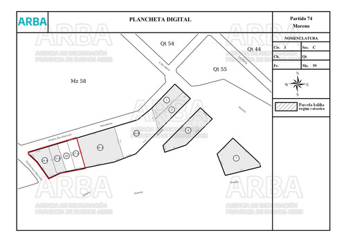 Terreno Fracción En Venta, Paso Del Rey, Moreno