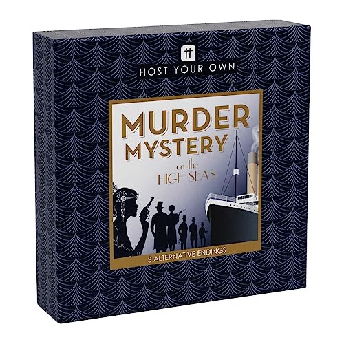 Reusable Murder Mystery Game Death On The Boat, Interac...