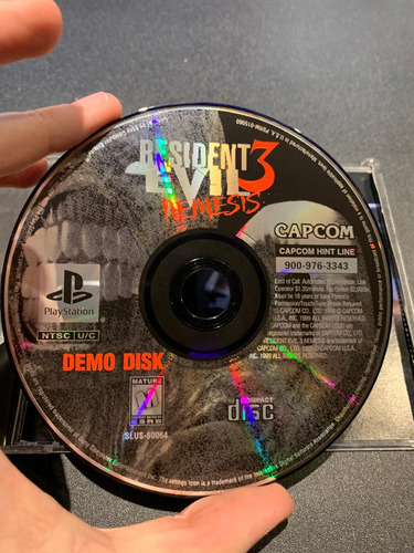 Dino Crisis - Resident Evil 3 Demo Sony Playstation Ps1 (Usado)
