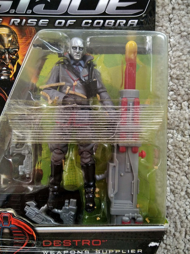 Gi Joe Rise Of Cobra Destro Weapons Supplier (Usado)