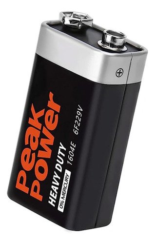 Bateria 9v Peaa Power Heavy Duty Radio Sensores Control