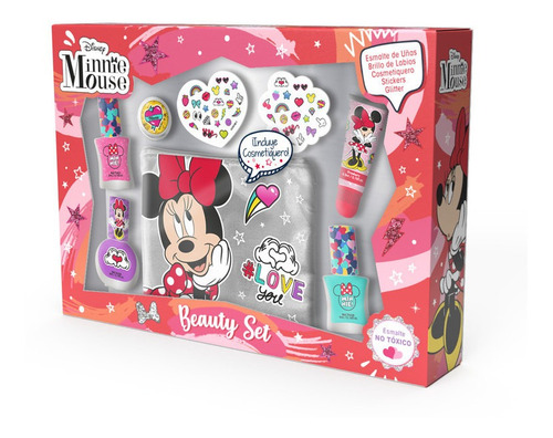 Gelatti - Estuche Beauty Set Minnie Med Cosmetiquero Disney