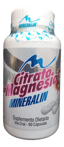 Citrato De Magnesio Citrate Capsula - Unidad a $442