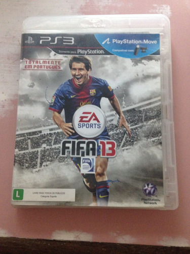Fifa 13 Playstation 3 Ps3 Midia Fisica Cib Completo Soccer