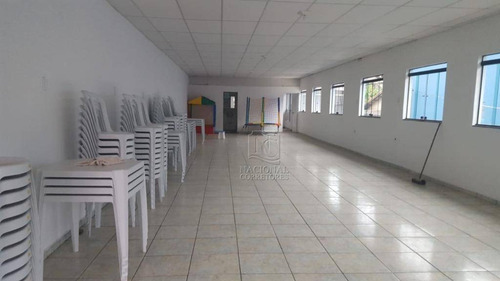 Salão Para Alugar, 150 M² Por R$ 2.800/mês - Jardim Santo Alberto - Santo André/sp - Sl0940