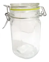 Comprar Tarro Frasco Botella Vidrio  Vintage Tapa Hermética 230ml