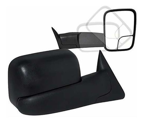 Espejo - Spec-d Tuning Power Towing Fold Out Mirrors Kit For