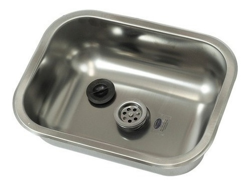 Imagen 3 de 6 de Combo Bacha Pileta 27 X 37 Cm C/ Griferia Monocomando Cocina
