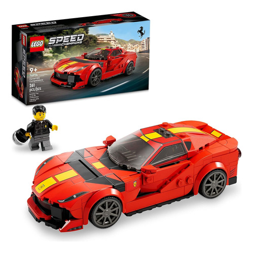 Kit De Construccion Lego, Deportivo, Ferrari 812, 261 Piezas