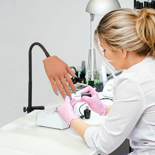 Mano De Practica De Silicona Imene Para Pintar Uñas