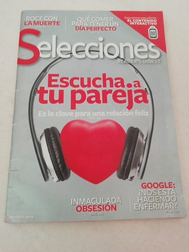 Revista Selecciones Readers Digest Escucha A Tu Pareja