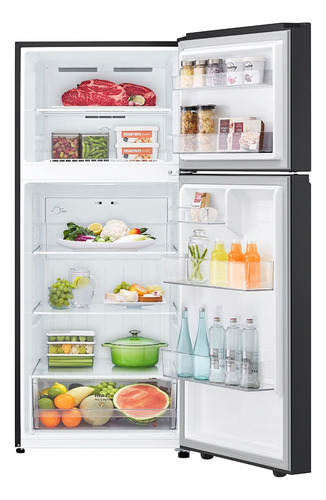 Refrigerador LG Top Freezer 18 Pies Cúbicos Vt50bep Color Negro