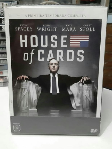 Dvd Coleção House Of Cards 5 Temporadas Lacrado 