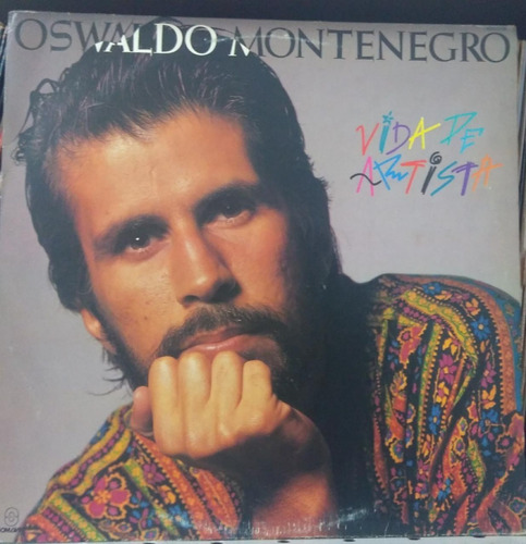 Lp Oswaldo Montenegro Vida De Artista Exx Estado + Encarte