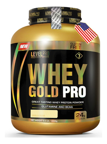 Proteina Whey Gold 3kg Level Pro