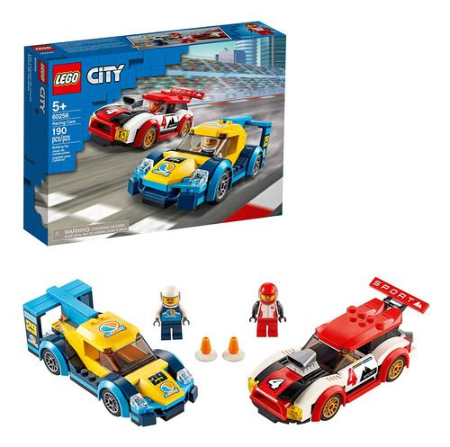 Lego City Racing Cars 60256, Divertido Juguete Para Construi