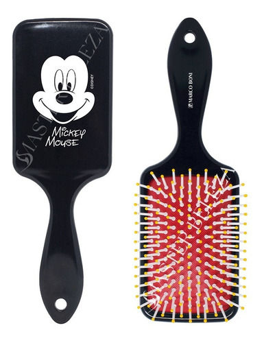 Escova Raquete Modelo Quadrada Profissional Disney Mickey