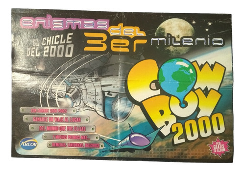 Album De Figuritas Chicle Cowboy Enigmas Del 3er Milenio (Usado)