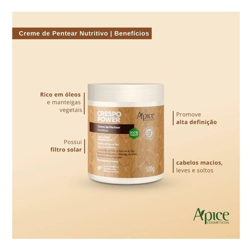 Cr P/pent Apice Crespo Power 500g