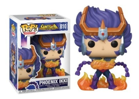 Imagen 1 de 2 de Phoenix Funko Pop Ikki #810 Caballeros Del Zodiaco Fenix