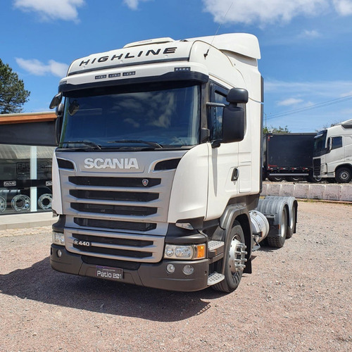 Imagem 3 de 15 de Caminhão Scania R440 Highline Cavalo Trucado 6x2 2018 R 440