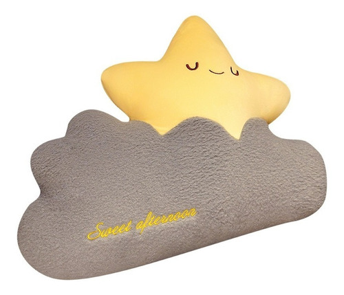 Peluche Almohada Cojín Estrella Nube Kawaii 55cm