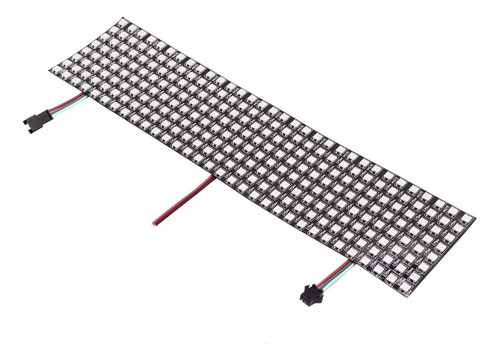 Matriz 8x32 Leds Panel Rgb 256 Pixeles Ws2812b Pantalla @tl