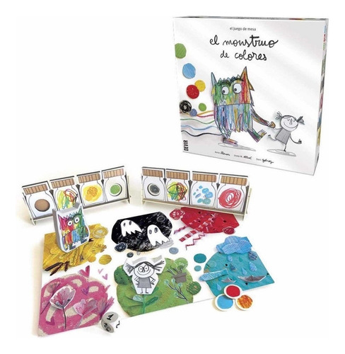 Devir Juego De Mesa El Monstruo De Colores