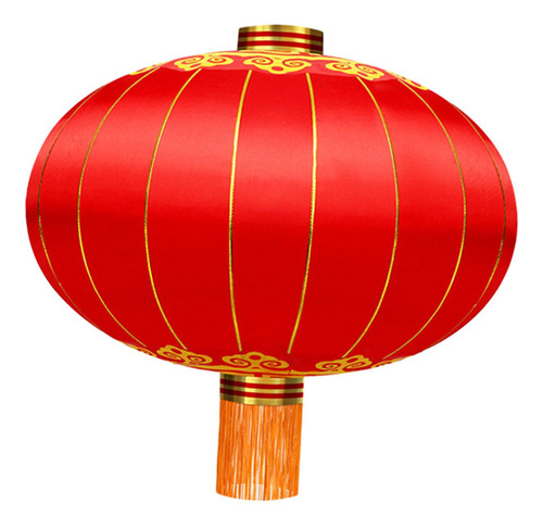 Linterna Roja China Para Festival De Primavera, 45cmx39cm