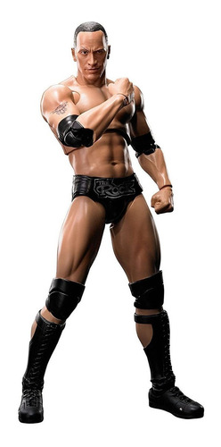 Bandai S.h. Figura De Acción Wwe De Figuarts Dwayne Th...