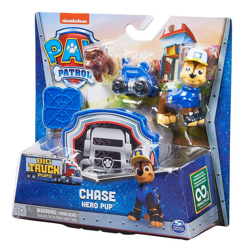 Boneco Patrulha Canina Chase Cachorrinho Herói Sunny 3232