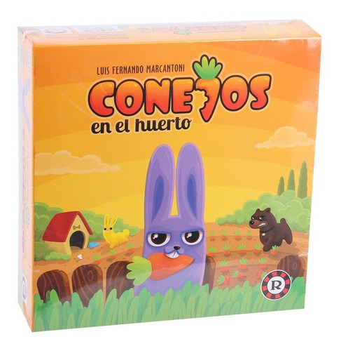 Juego De Mesa Familiar Conejos En El Huerto Calidad Premium