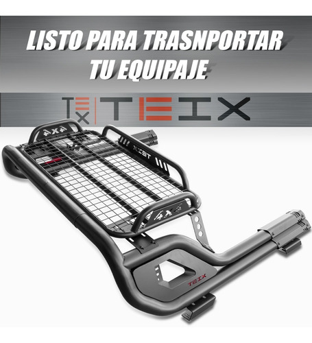 Imagen 3 de 6 de Roll Bar M2 Con Canastilla Ford Ranger 2013/2020