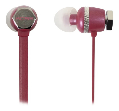 Fone De Ouvido In-ear Stereo Koss Ruk 30r Vermelho