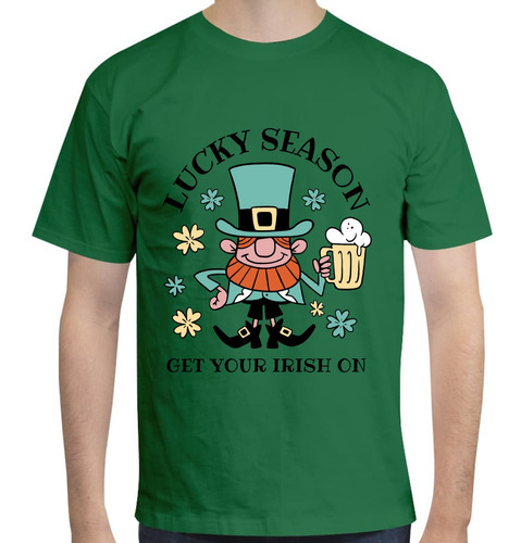 Playera Festividad Dia San Patricio Irlanda Cerveza