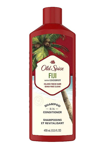 Old Spice Fiji 2in1 Shampoo And Conditioner For Men, 13.5 Fl