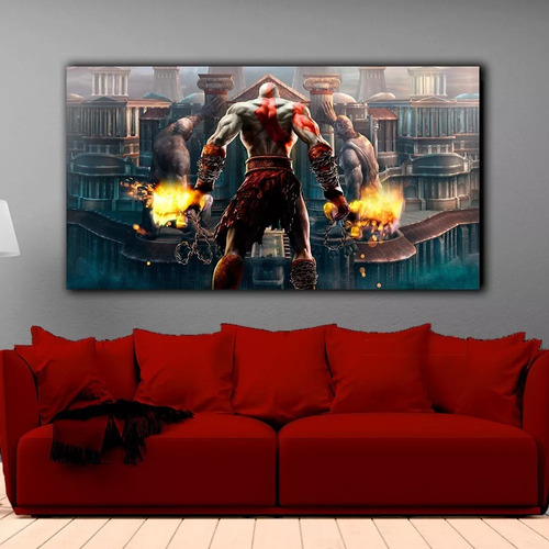 Pintura De Diamante God Of War, Decoración Mural De Pared