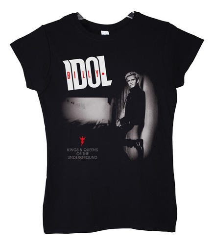 Polera Mujer Billy Idol Kings And Queens Of The Underground