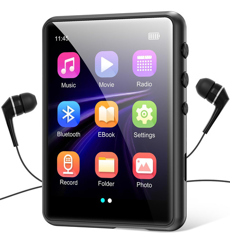 Reproductor Mp3 Con Bluetooth 5.0, Reprodu B0c9d7f2zd_140324