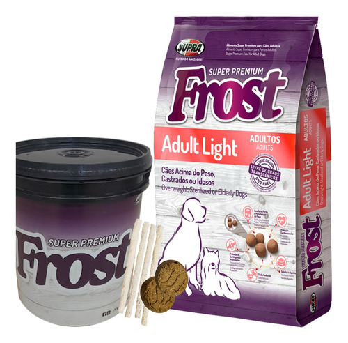 Frost Perro Adulto Light / Senior 15 Kg + Regalo + Envío