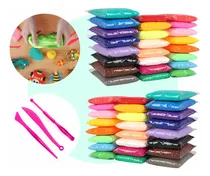 Comprar Masa Para Moldear X48 Arcilla Ultraligera Plastilina Infanil