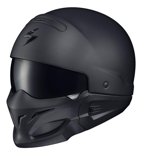 Casco De Motocicleta Covert Open Face Half Shell 3/4 Mo...